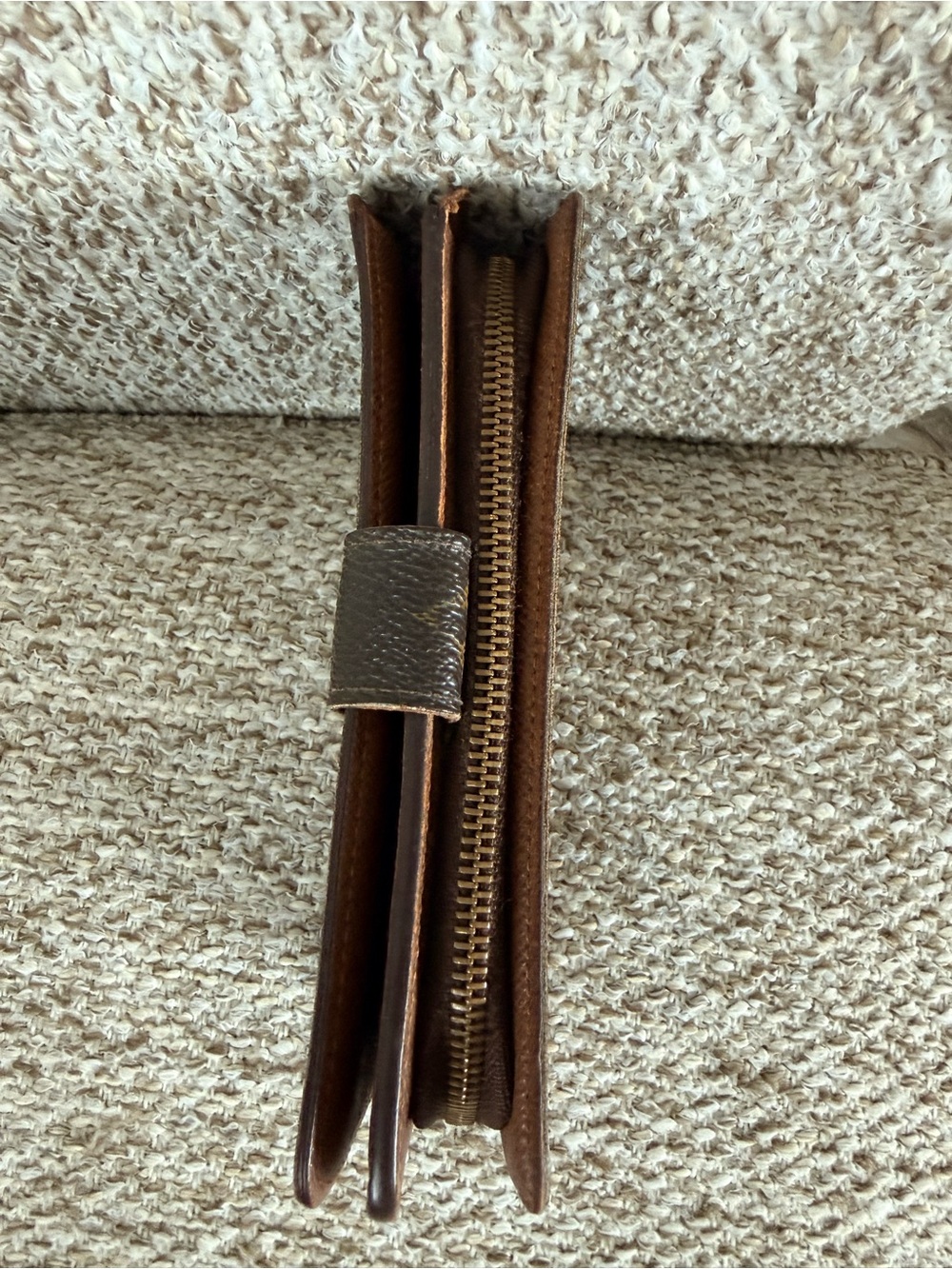 LV Vintage Monogram Porte Papier Zippe Bifold Wallet - Picture 7 of 12